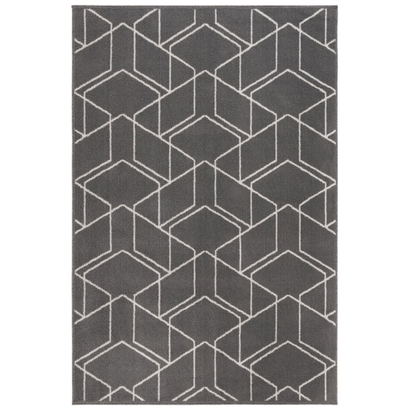 Cotita Performance Geometric Rug, Runner 2'2" x 8'