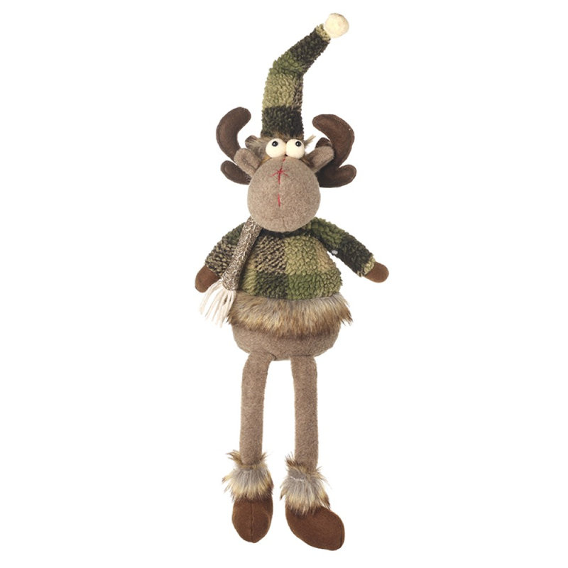 Reindeer in Hat Decoration