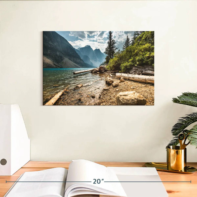Alvord Moraine Lake Waterfront, H 8 po x l 12 po