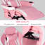 Inbox Zero Reclining Ergonomic Swiveling PC & Racing Game Chair with Footrest-727259895