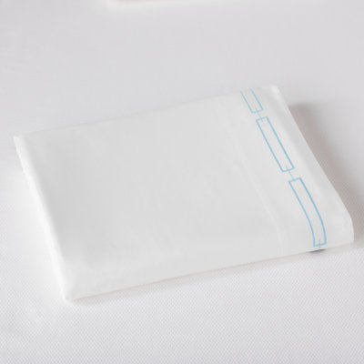 Stanza 420 Thread Count Egyptian-Quality Cotton Flat Sheet
