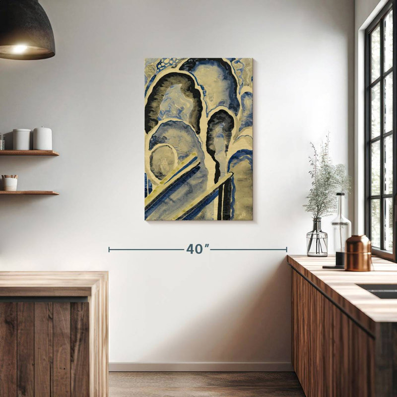 Avery Blue No. 1, 36" H x 24" W