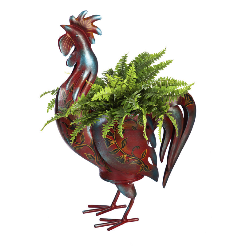 Metal Statue Planter
