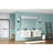 84 X 48 Inch Rectangle Vanity Mirror With Stable Aluminum Frame Rectangular Matte Black-161466982