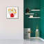  «Organic Tea 4» par Farida Zaman, art mural sur toile, 26 po x 26 po
