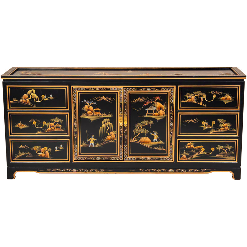 32" H x 72" W Combo Dresser
