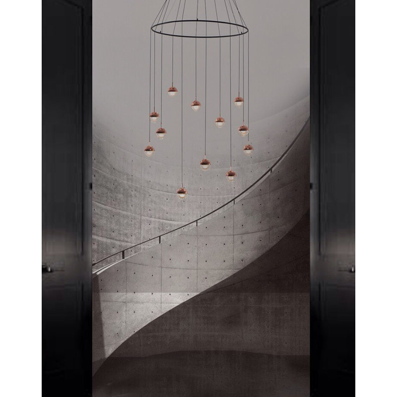 Dora 12 - Light Pendant, Copper