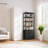 Jayger Industrial Bookcase with File Cabinet Drawers-2061042467-2059546082