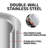 OVENTE Electric Kettle, 1.7L Double Wall Stainless Steel Insulated Water Boiler & Heater for Coffee or Tea, 1100W Fast Boiling with Auto Shut-Off, Boil-Dry Protection & Secure Locking Lid, White KD64W-45411337