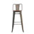 Dhanvin Counter Stool with Metal Frame