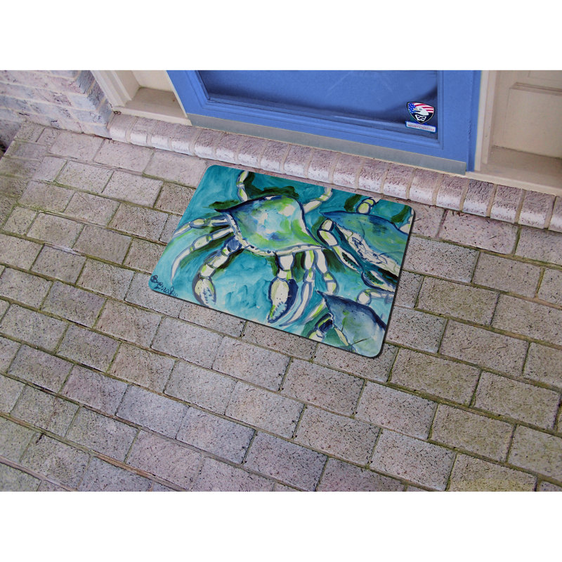 Tapis d'extérieur antidérapant Osceola Crabs 26 po x 18 po