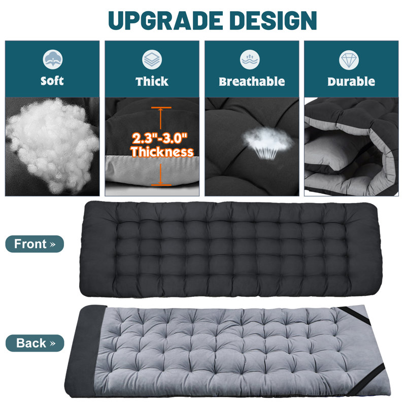 Lit de camp pliable portatif extérieur