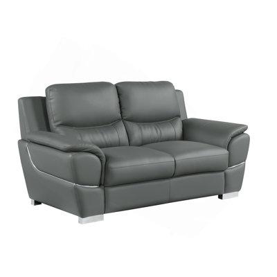 Genuine Leather Loveseat