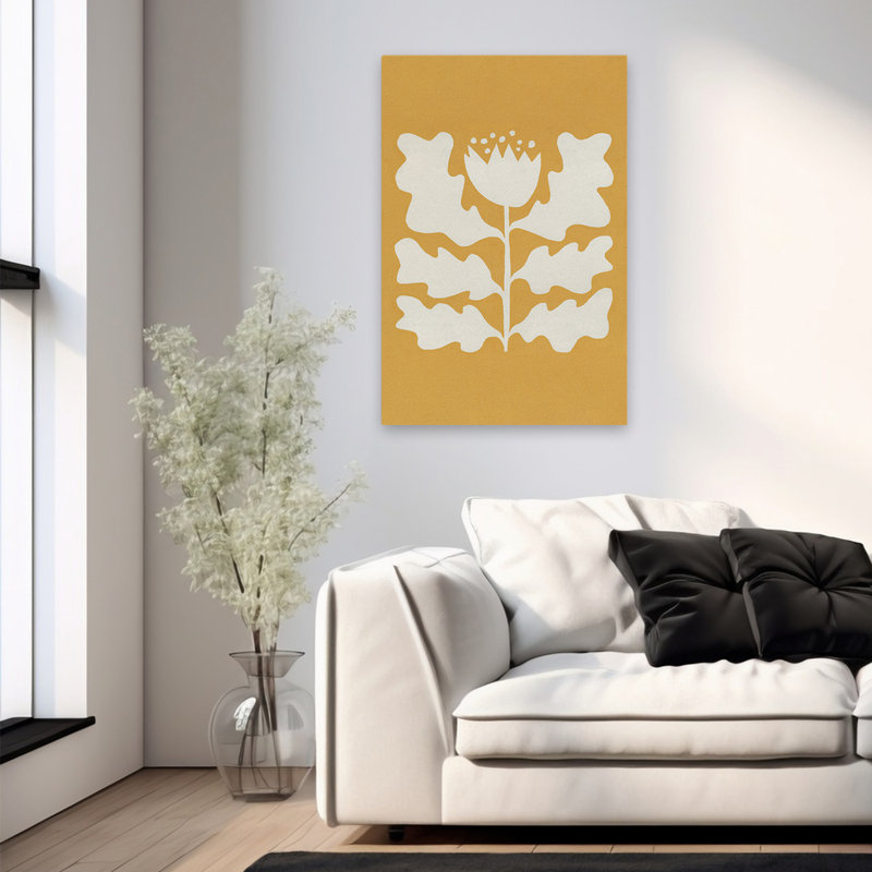 Moderne et contemporain ravi I vertical, H 36 po x l 24 po