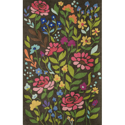 Brooklington Wool Floral Indoor Rug
