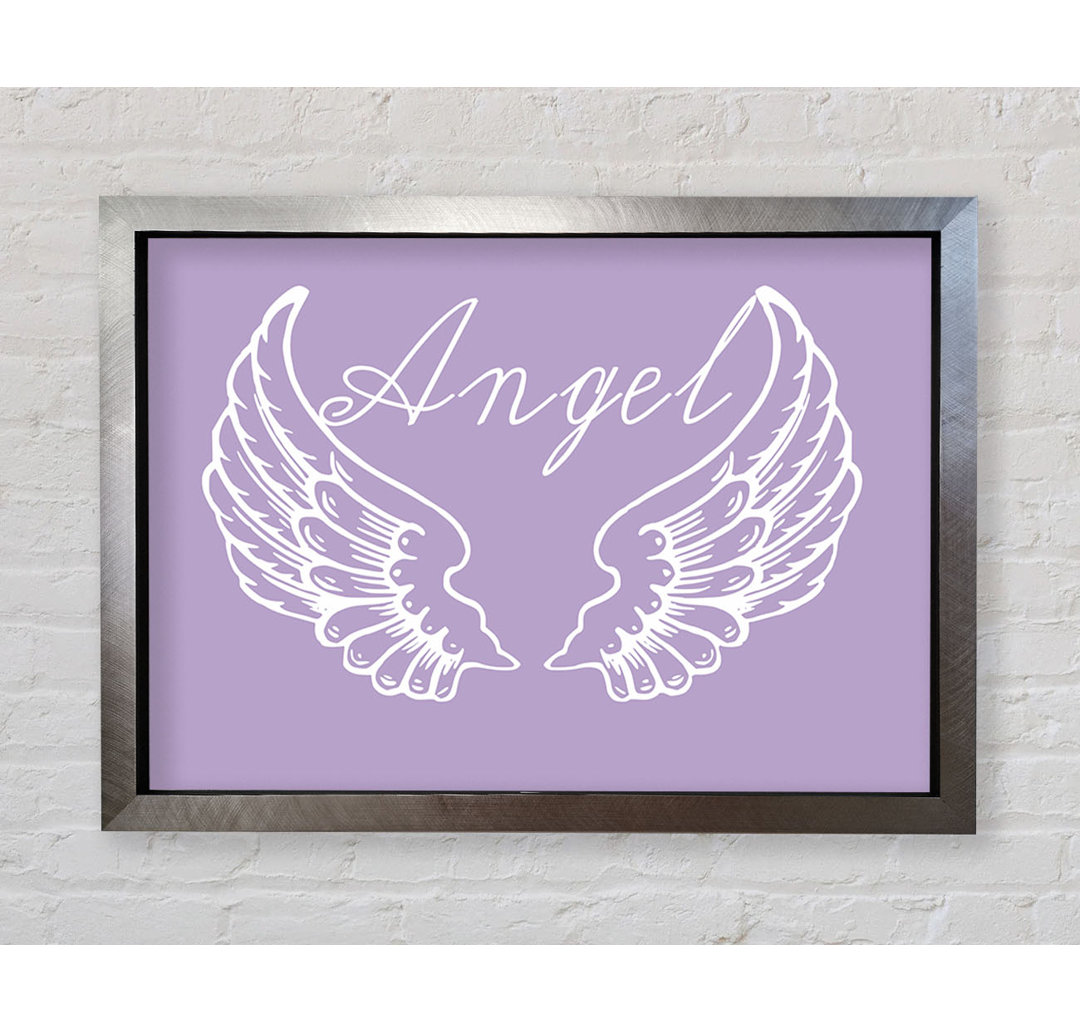 Angel Wings 4 - Einzelne Bilderrahmen Kunstdrucke