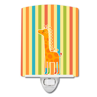 Giraffe in Socks Ceramic Night Light