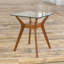 Jermarius Glass Top End Table