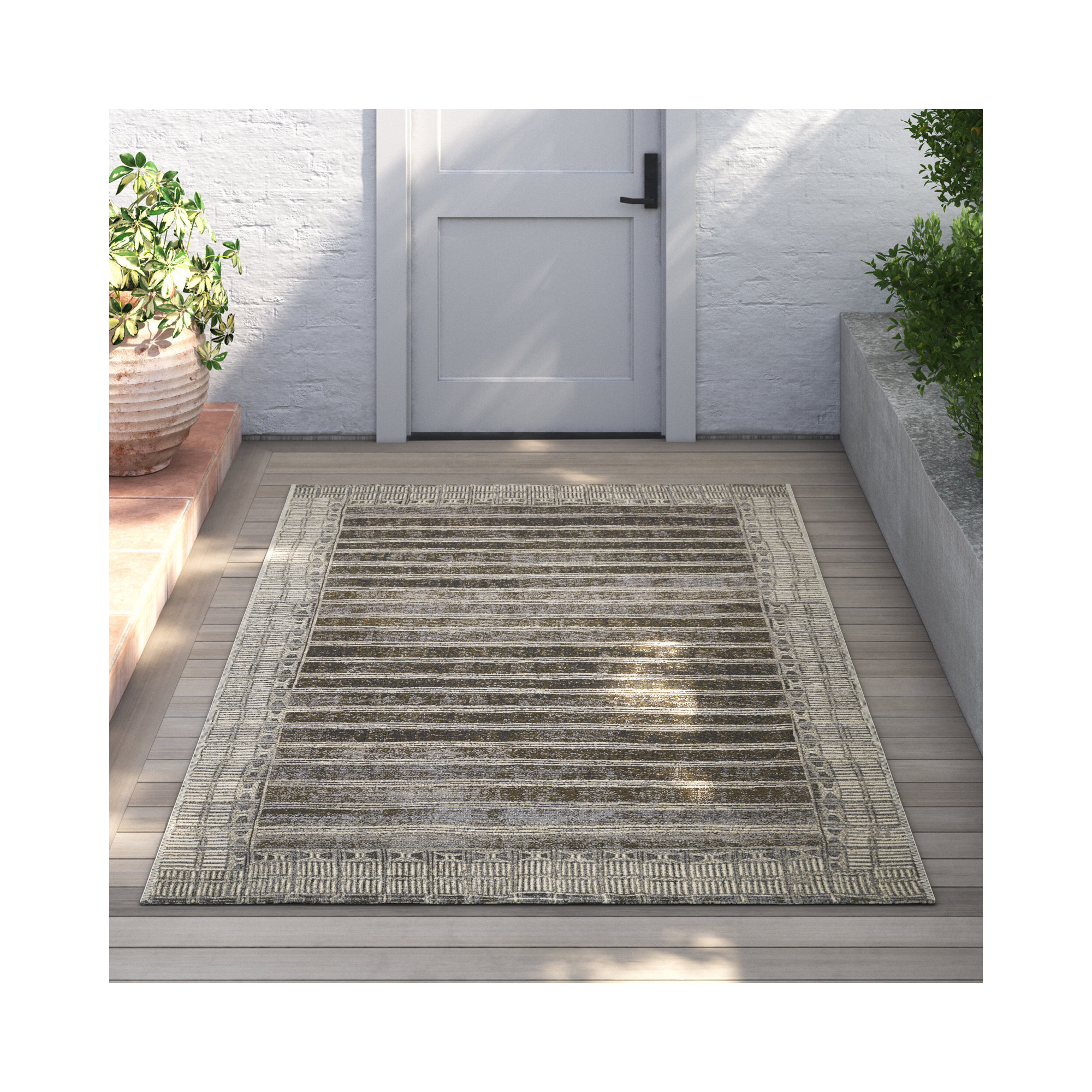 Boden Indoor/Outdoor Rug, Rectangle 5'3" x 7'8"