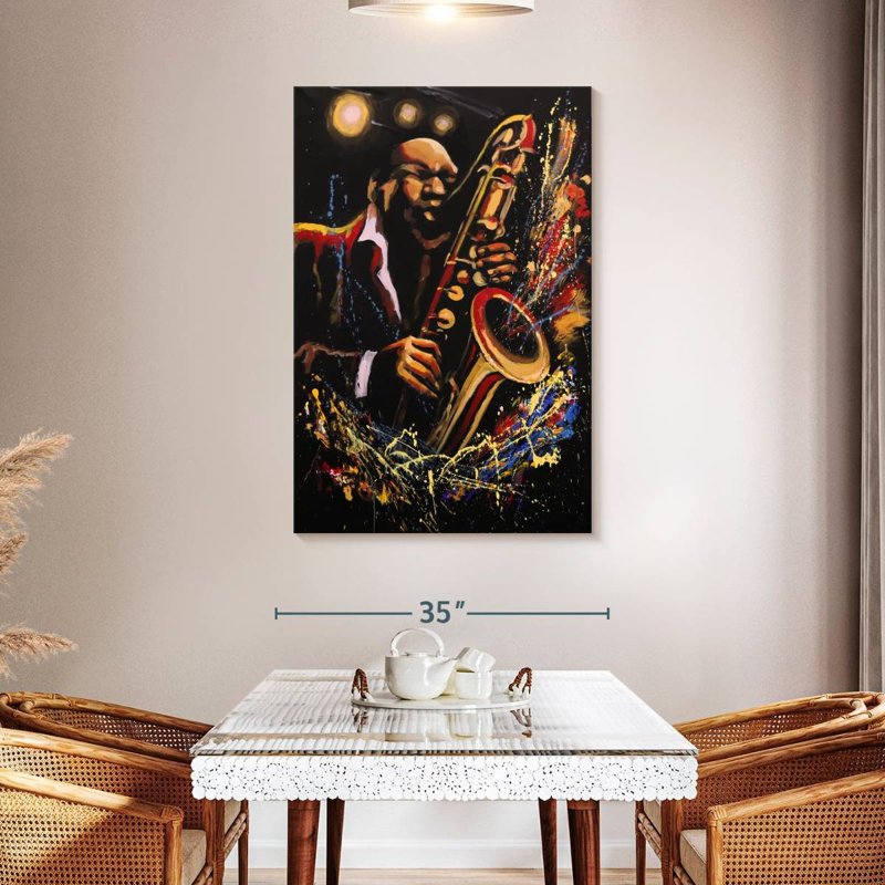 Abarca Jazz Acrylic, 48" H x 32" W