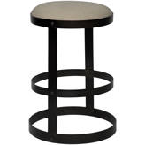 Noir Cone Round Metal Dining Table | Wayfair
