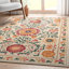  Apollo Suzani Vintage Floral Beige Flat-Weave Area Rug