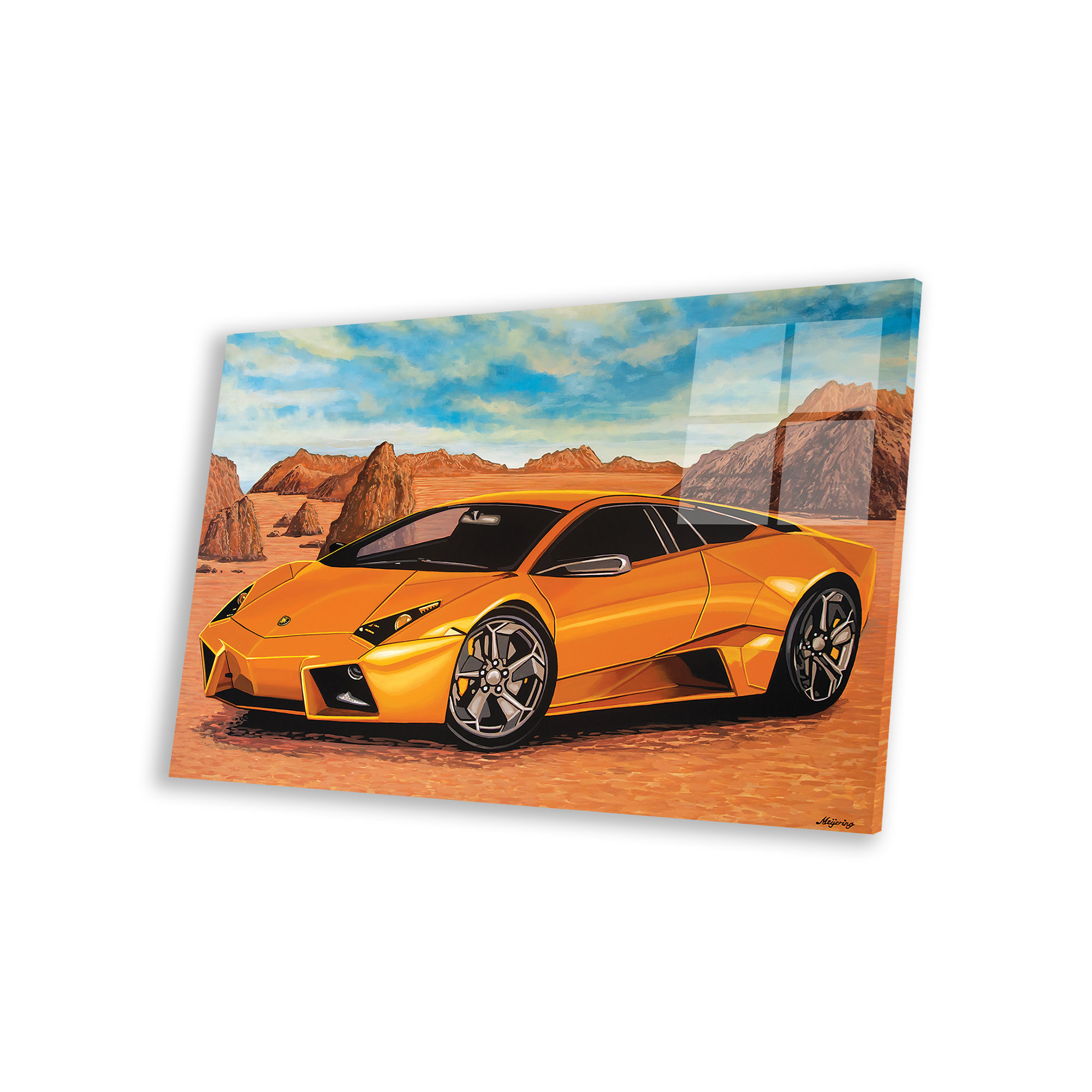 Latitude Run® Lamborghini Reventon On Plastic/Acrylic by Paul Meijering ...