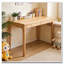 Bureau en bois massif avec tiroirs-626175271