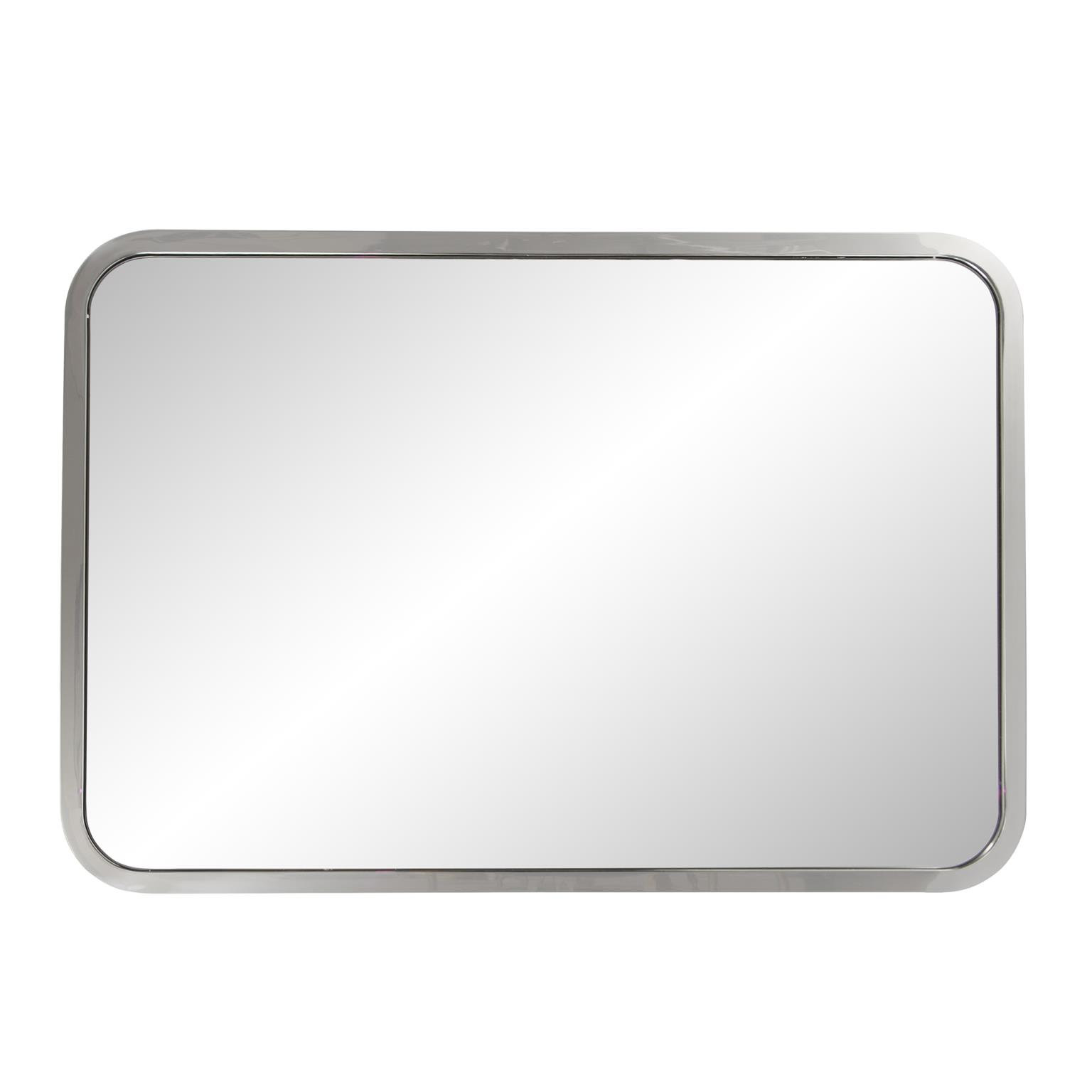 20" Rectangular Stainless Steel Mirror