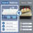 12" Medium Memory Foam Mattress-266971829
