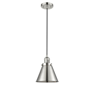 Luminaire suspendu conique à 1 lumière Donovan