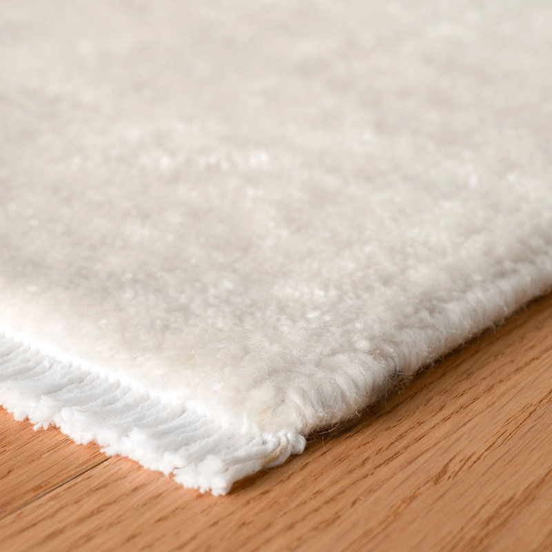 Hudson Plaster Hand Loom Knotted Rug, Rectangle 3' x 5'