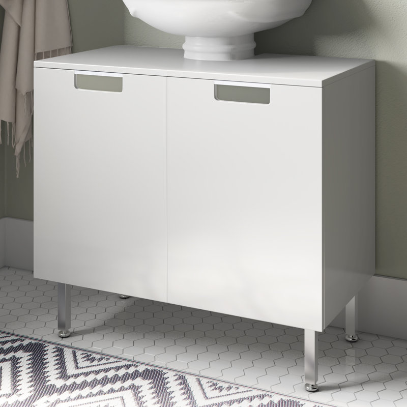 Mars Bathroom Storage Cabinet, White
