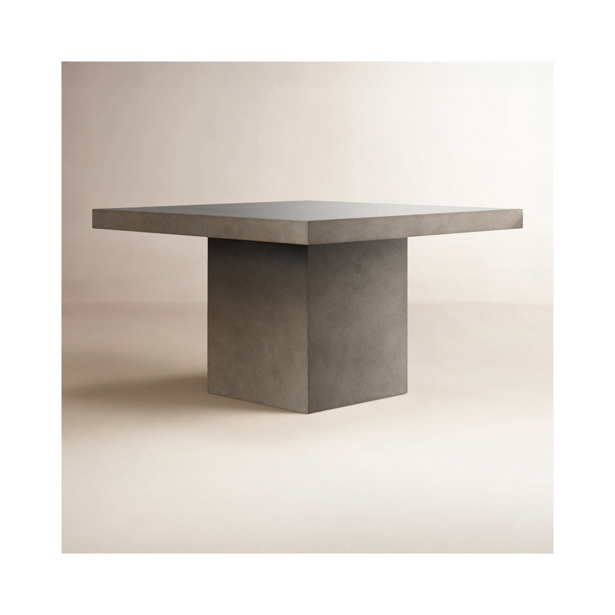 Kareen Bar & Counter Height Pedestal Dining Table, Counter Table (36.25" Height), Dark Gray
