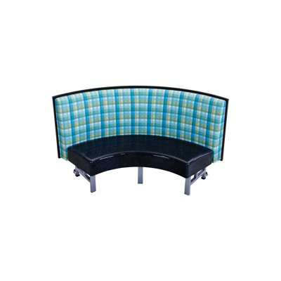 Banquette mobile - quart de cercle