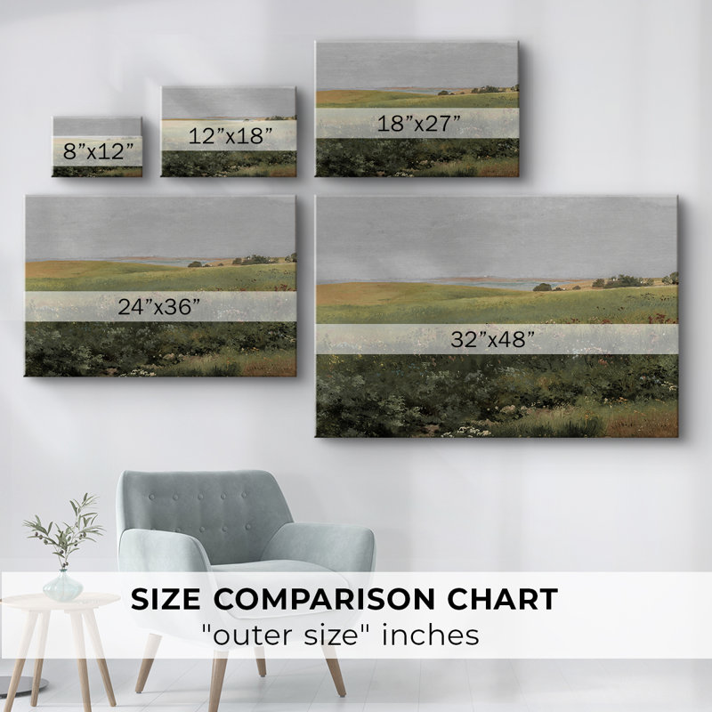 Paysages rétro-CMV -Galery Wraraped Cavas, 12 x 18