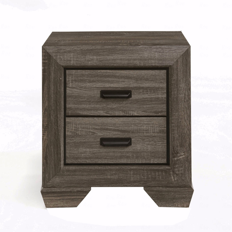 Table de chevet 2 tiroirs