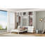 Lit escamotable simple avec casiers et armoires-38814391