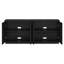 Alston 68" Wide Rectangular Fluted Buffet Table-821148536