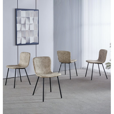 Mose Upholstered Dining Chair Set