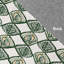 Tapis à motif géométrique vert-1241797270