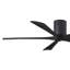 60" Irene 5-Blade Hugger Ceiling Fan with Wall Remote-1087667391-1087667376-1087667335