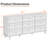 9 - Drawer 63.1"w Flower Decoration Dresser-1060836390
