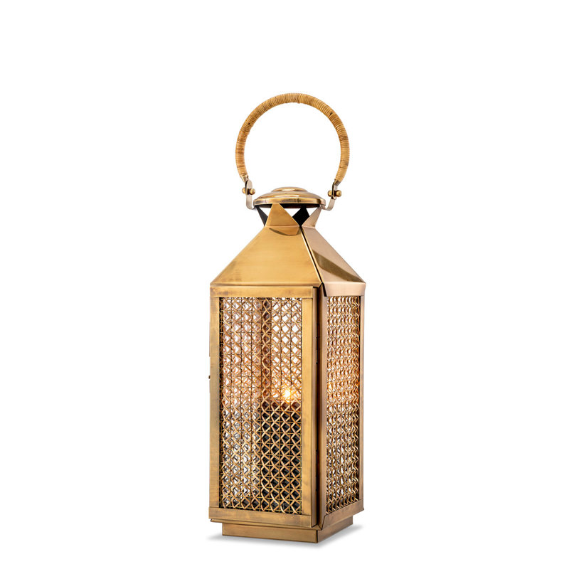 Festival Tabletop Lantern, 26.38" H x 7.28" W x 7.87" D