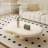 Mikolaj Modern Cloud Coffee Table - Cream Minimalist Style Accent Table for Small Living Room-103270226