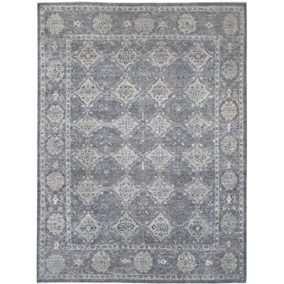 One-of-a-Kind 8'10" x 12'1" Hand Knotted Area Rug