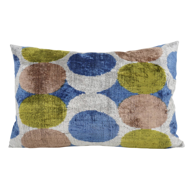 Velvet Lumbar Pillow Cover & Insert