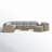 8-Person Patio Conversation Set with Cushions-48201301