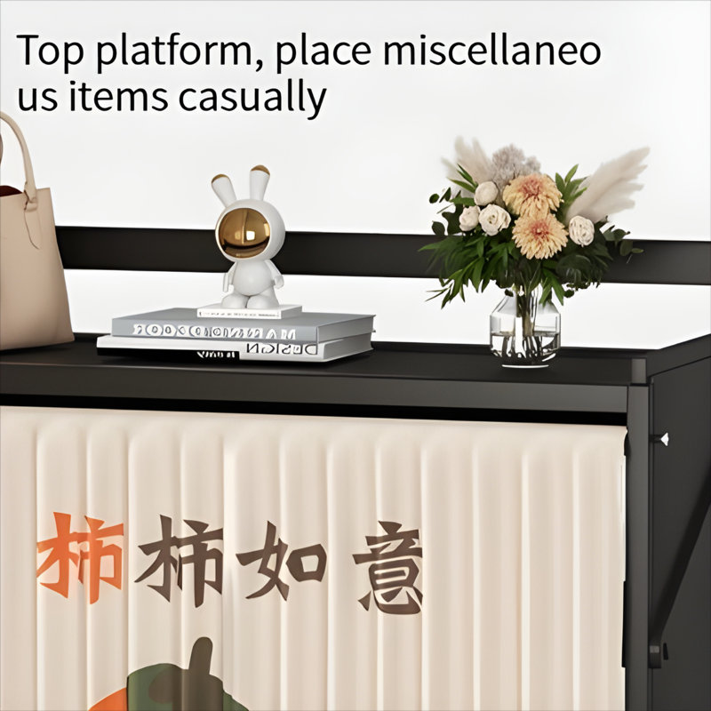 Multi-Layer Foldable Dustproof Shoe Cabinet For Home/Dormitory - Space-Saving Bamboo Storage Shelf