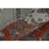 Tapis rouge / gris Nemaha